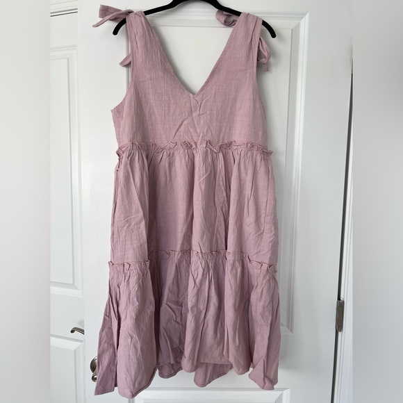 NWT Petal & Pup Erenda Lilac Sleeveless Tiered Dress - Picture 12 of 14